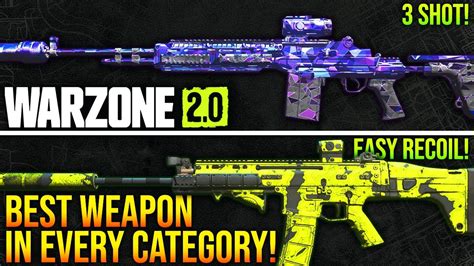 WARZONE 2 Best META WEAPON In Every Category After Update WARZONE 2