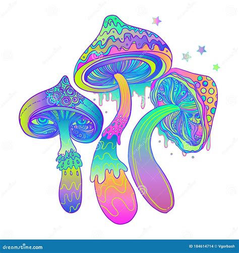 Psilocybin Mushrooms Art