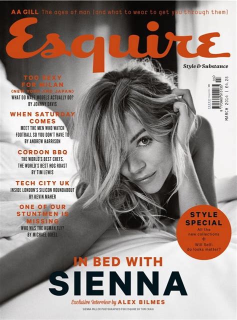 Sienna Miller Esquire Magazine March 2014 Issue • Celebmafia