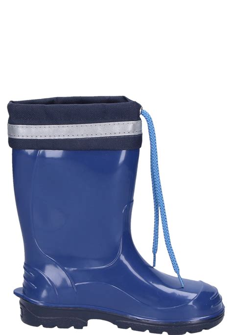 Kim Kids Wellies In Blue Boots For Boys And Girls With 3m