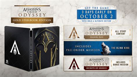Update Assassin S Creed Odyssey All Collector S Editions Detailed