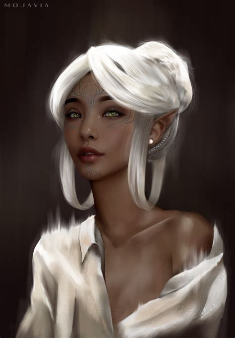 Dark Elf Great Lady Concept Art Characters Female Character Concept