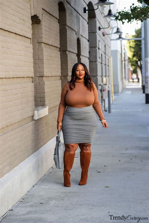 Kristine Author At Trendy Curvytrendy Curvy Neutral Winter Outfit