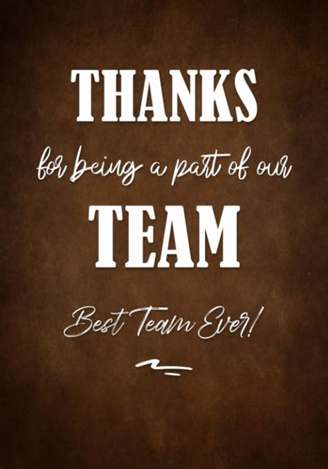 Thanks For Being A Part Of Our Team Best Team Ever Appreciation Ts For Employees Team