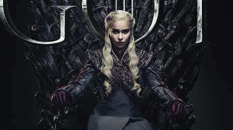 Download Wallpaper 1920x1080 2019 Daenerys Targaryen Mother Of Dragons Emilia Clarke Game Of