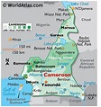 Mapas y Datos de Camerún-Atlas Mundial | FyzGY