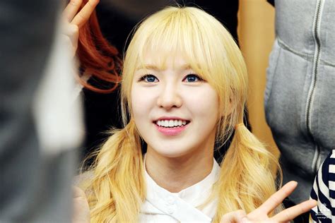 What shade of blonde hair is right for me? 12 Photos of Red Velvet Wendy's Constantly Changing Eye ...