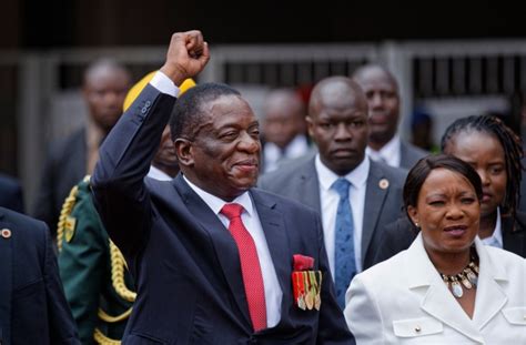 Emmerson Mnangagwa Sworn In As Zimbabwes President The Catalyst