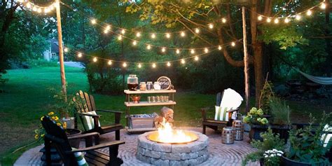 25 Backyard Lighting Ideas How To Hang Outdoor String Lights