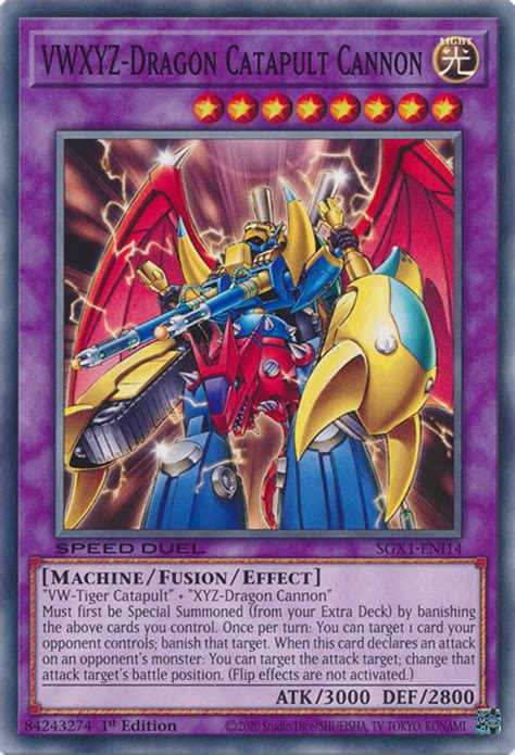 Collectible Card Games Toys And Hobbies Yugioh Vwxyz Dragon Catapult