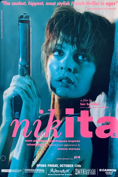 Entertainment Memorabilia La Femme Nikita 1990 Luc Besson Japanese