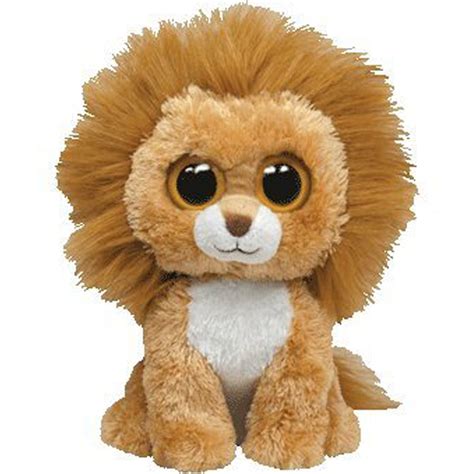 Pyoopeo Ty Beanie Boos 10 25cm King The Lion Plush Medium Soft Big