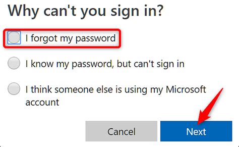 How To Recover Your Forgotten Microsoft Account Password
