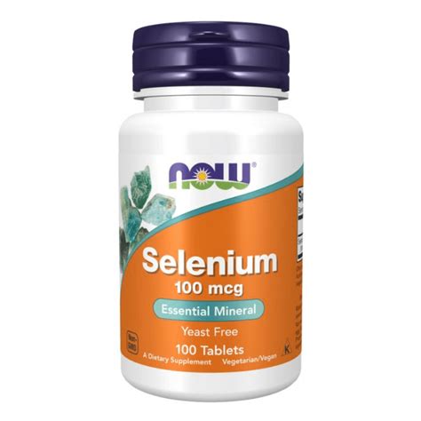 Now Selenium 100 Mcg 100tab Florifarma