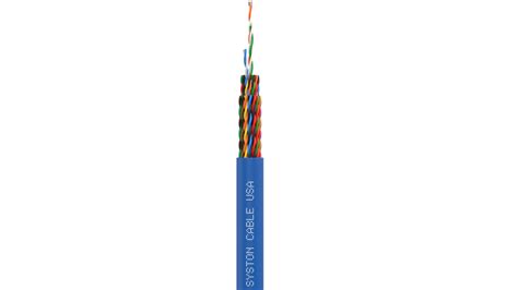 Premium Cat E Pairs Ethernet Cable Copper Tangle Free Plenum Rated