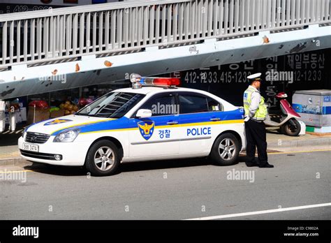 South Korean Police Car Hi Res Stock Photography And Images Alamy