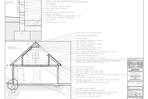 Building And Construction Drawings 01 Eggar Building Regulations