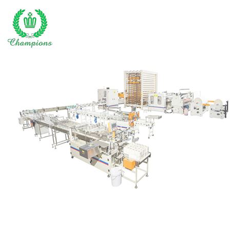 Automatic Colored Gluing Lamination Kitchen Paper Towel Roll Making Machine Production Line