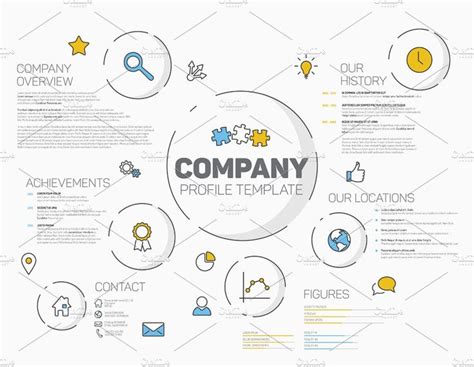 Modern Company Profile Template Company Profile Template Company
