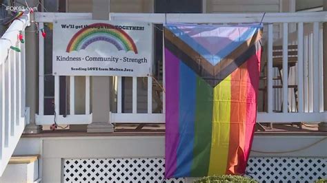 Lgbtq Pride Flag Burned In Bethel Youtube