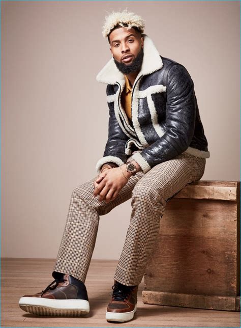 Odell Beckham Jr Rocks Fall Fashions For Gq Talks How Fame Affects