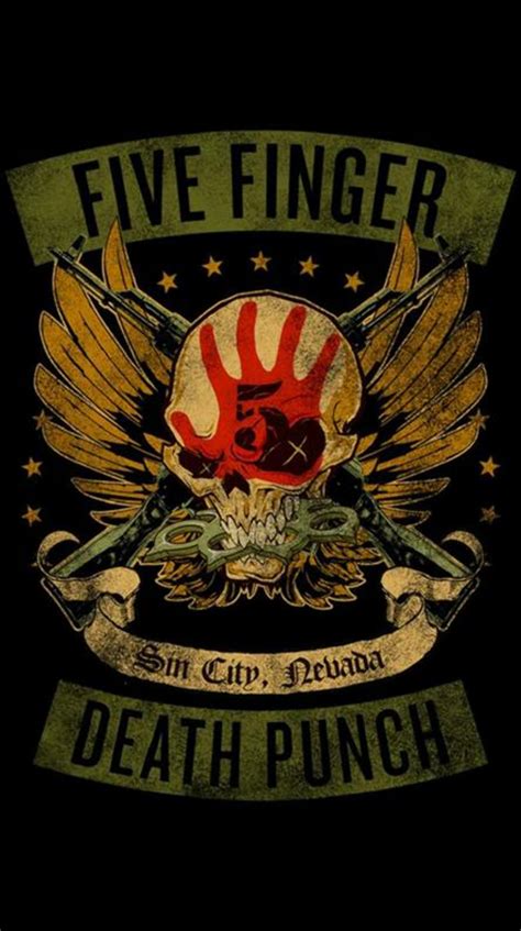 Download High Quality Five Finger Death Punch Logo Screensaver