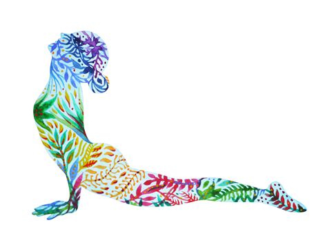 Yoga Art Painting Elisir Di Lunga Vita Esercizi Di Stretching