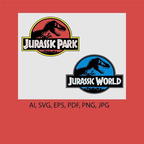 Jurassic Park Logo Svg Eps Png Vector By Acelea On Etsy Jurassic Park My Xxx Hot Girl