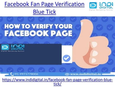 How To Get Facebook Fan Page Verification With Blue Tick