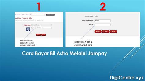 Kami kongsikan 3 cara bayar bil astro anda menggunakan jompay. 3 Cara Bayar Bil Astro Melalui Online, SMS & Cimb Clicks ...
