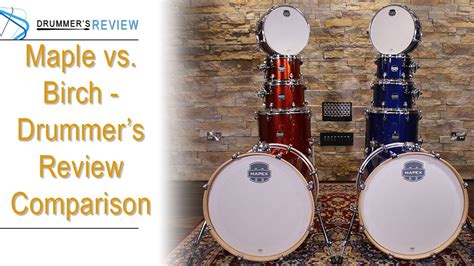 Mapex Mars Series Birch Vs Maple Drummers Review Special Youtube