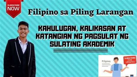 Aralin 1 Kahulugan Kalikasan At Katangian Ng Pagsulat Ng Otosection