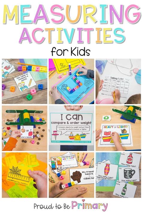 22 Measurement Activities For Kids At Home Or In The Classroom