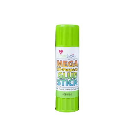 Create Basics All Purpose Mega Glue Stick Non Toxic Perfect For Large