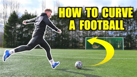 How To Curve A Football Ilaripro Skill School Youtube