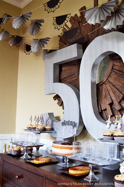 In the netherlands, a woman reaching 50 celebrates her sarah birthday and a man is celebrating the abraham birthday, both terms derive from the biblical couple. DIY: 50th Birthday Party Decorating Ideas - Minted Strawberry