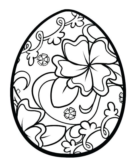 Easter egg printables are popular with kids and this maze is no exception. Large Easter Egg Coloring Pages at GetColorings.com | Free ...