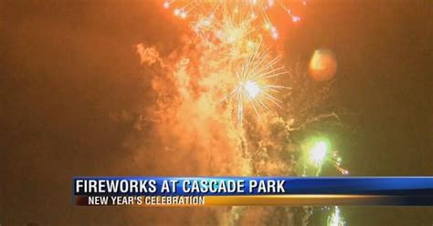 Fireworks Thrill Spectators At Cascade Park
