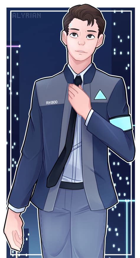 See a recent post on tumblr from @erikoon about wir fanart. Detroit: Become Human Connor | Детройт, Наброски, Рисунки