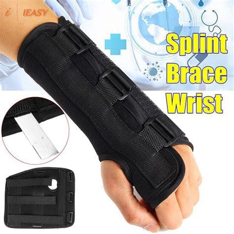 Carpal Tunnel Wrist Support Pads Brace Sprain Forearm Splint Strap Protectorpanties Massage Gun