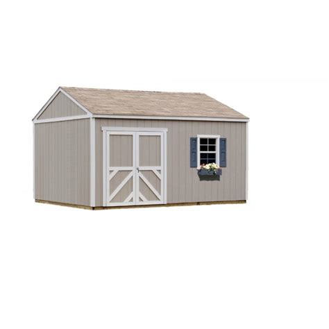 Handy Home Columbia 12x20 Wood Storage Shed Kit 18220 4