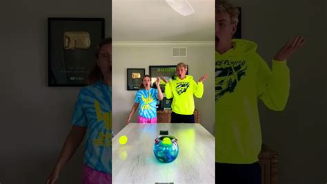 Who made the trick shot?! (Stephen Sharer VS Grace Sharer) - YouTube