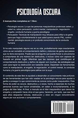 Psicología Oscura Una Guía Esencial De Persuasión Manipulación