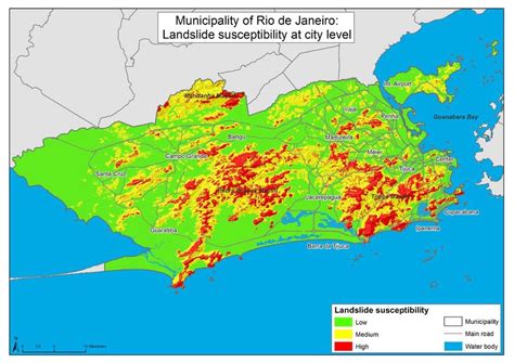 Zones Of Rio Map