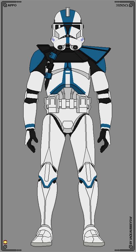 501st Legion Commander Appo By Jackaubreysw On Deviantart Star Wars