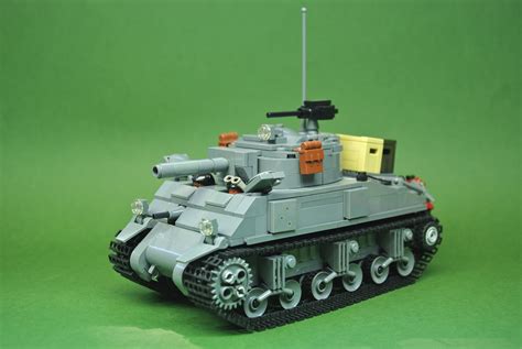 Wallpaper Tank Lego Military Armor Ww2 M4 Sherman Jumbo