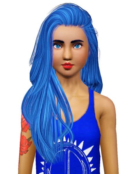 Raonjena 36 Hairstyle Retextured By Pocket Sims 3 Hairs