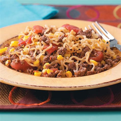 Mar 23, 2020 · don't even get us started on dinnertime—we're lucky if she gets a handful of cheerios in her mouth before bed. Curly Noodle Dinner Recipe | Taste of Home