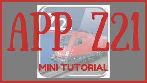 Mini Tutorial Hd Z21 App Mobile Youtube
