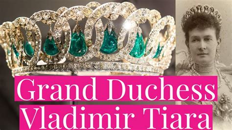 Grand Duchess Vladimir Tiara The Romanov Tiara Smuggled Out Of Russia